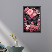 Load image into Gallery viewer, AB Diamond Painting - Full Round - flowers butterfly (40*60CM)
