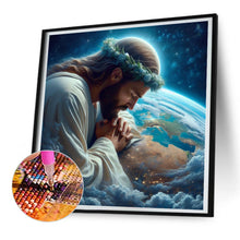 Load image into Gallery viewer, Diamond Painting - Full Round - Earth and Jesus (30*30CM)
