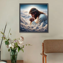 Load image into Gallery viewer, Diamond Painting - Full Round - Earth and Jesus (30*30CM)
