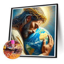 Load image into Gallery viewer, Diamond Painting - Full Round - Earth and Jesus (30*30CM)
