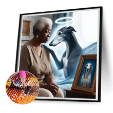 Load image into Gallery viewer, Diamond Painting - Full Round - Miss the puppy (30*30CM)
