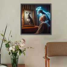 Load image into Gallery viewer, Diamond Painting - Full Round - Miss the puppy (30*30CM)
