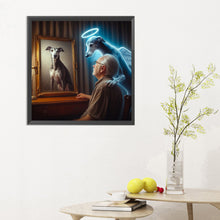Load image into Gallery viewer, Diamond Painting - Full Round - Miss the puppy (30*30CM)
