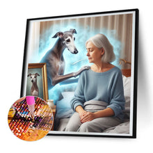 Load image into Gallery viewer, Diamond Painting - Full Round - Miss the puppy (30*30CM)
