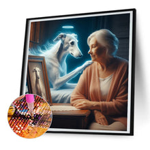 Load image into Gallery viewer, Diamond Painting - Full Round - Miss the puppy (30*30CM)
