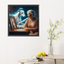 Load image into Gallery viewer, Diamond Painting - Full Round - Miss the puppy (30*30CM)
