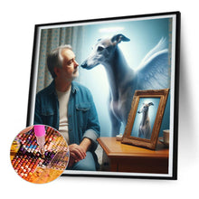 Load image into Gallery viewer, Diamond Painting - Full Round - Miss the puppy (30*30CM)
