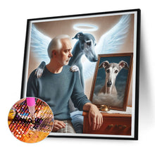 Load image into Gallery viewer, Diamond Painting - Full Round - Miss the puppy (30*30CM)

