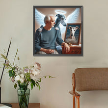 Load image into Gallery viewer, Diamond Painting - Full Round - Miss the puppy (30*30CM)
