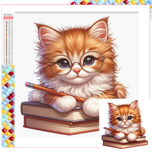 Load image into Gallery viewer, Diamond Painting - Full Square - cute kitten (30*30CM)
