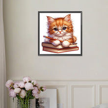 Load image into Gallery viewer, Diamond Painting - Full Square - cute kitten (30*30CM)
