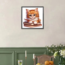 Load image into Gallery viewer, Diamond Painting - Full Square - cute kitten (30*30CM)
