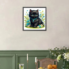 Load image into Gallery viewer, Diamond Painting - Full Square - cute kitten (30*30CM)
