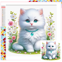 Load image into Gallery viewer, Diamond Painting - Full Square - cute kitten (30*30CM)
