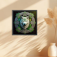 Load image into Gallery viewer, Diamond Painting - Full Round - mandala wolf (30*30CM)
