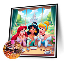 Load image into Gallery viewer, Diamond Painting - Full Round - three princesses (50*50CM)
