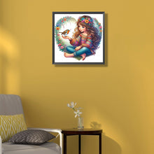 Load image into Gallery viewer, Diamond Painting - Full Round - girl (50*50CM)
