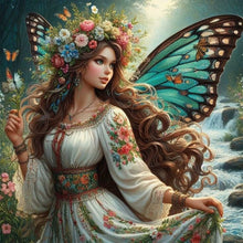 Load image into Gallery viewer, Diamond Painting - Full Round - girl (50*50CM)
