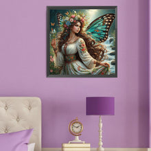 Load image into Gallery viewer, Diamond Painting - Full Round - girl (50*50CM)
