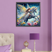 Load image into Gallery viewer, Diamond Painting - Full Round - unicorn (50*50CM)
