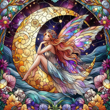Load image into Gallery viewer, Diamond Painting - Full Round - glass art fairy (30*30CM)
