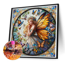 Load image into Gallery viewer, Diamond Painting - Full Round - glass art fairy (30*30CM)
