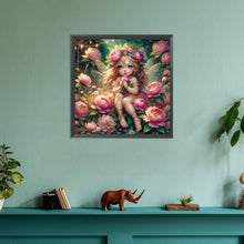 Load image into Gallery viewer, Diamond Painting - Full Round - flower elf (30*30CM)
