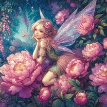 Load image into Gallery viewer, Diamond Painting - Full Round - flower elf (30*30CM)
