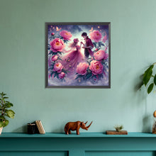 Load image into Gallery viewer, Diamond Painting - Full Round - flower couple (30*30CM)

