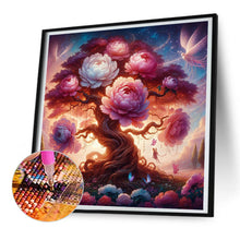 Load image into Gallery viewer, Diamond Painting - Full Round - flower tree (30*30CM)
