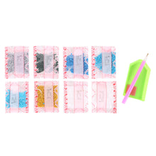 Load image into Gallery viewer, Diamond Painting - Partial Special Shaped - American flag fireworks (30*30CM)
