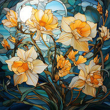 Load image into Gallery viewer, Diamond Painting - Full Square - glass art flowers (40*40CM)
