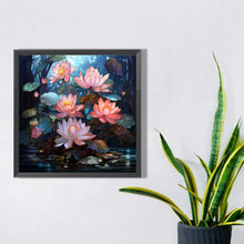 Load image into Gallery viewer, Diamond Painting - Full Square - glass art flowers (40*40CM)

