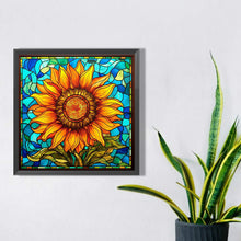 Load image into Gallery viewer, Diamond Painting - Full Square - glass art flowers (40*40CM)
