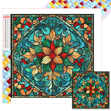 Load image into Gallery viewer, Diamond Painting - Full Square - glass art flowers (40*40CM)
