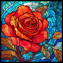 Load image into Gallery viewer, Diamond Painting - Full Square - glass art flowers (40*40CM)

