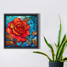 Load image into Gallery viewer, Diamond Painting - Full Square - glass art flowers (40*40CM)
