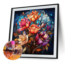 Load image into Gallery viewer, Diamond Painting - Full Square - glass art flowers (40*40CM)
