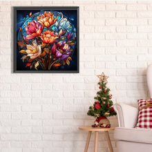 Load image into Gallery viewer, Diamond Painting - Full Square - glass art flowers (40*40CM)
