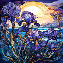 Load image into Gallery viewer, Diamond Painting - Full Square - glass art flowers (40*40CM)
