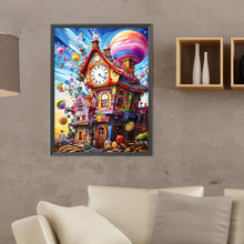 Load image into Gallery viewer, Diamond Painting - Full Round - Magic colorful house (30*40CM)
