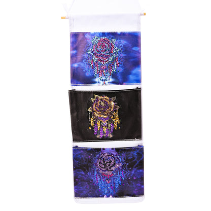 Special Shape DIY Animal Rose Diamond Painting Purses Diamond Art Clutch Bag