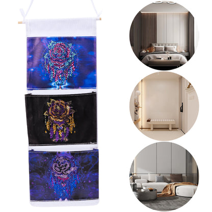 Special Shape DIY Animal Rose Diamond Painting Purses Diamond Art Clutch Bag