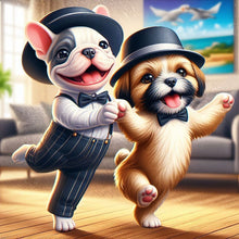 Load image into Gallery viewer, Diamond Painting - Full Round - puppy companion (30*30CM)
