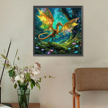 Load image into Gallery viewer, Diamond Painting - Full Round - Amazing pterosaur (30*30CM)
