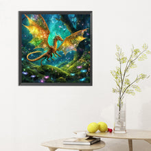 Load image into Gallery viewer, Diamond Painting - Full Round - Amazing pterosaur (30*30CM)

