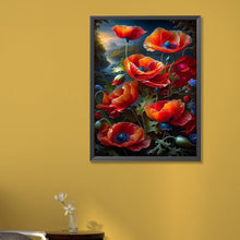 Load image into Gallery viewer, AB Diamond Painting - Full Round - night poppy (40*65CM)
