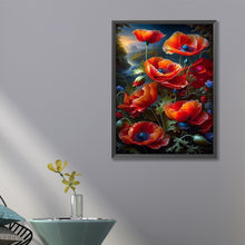 Load image into Gallery viewer, AB Diamond Painting - Full Round - night poppy (40*65CM)
