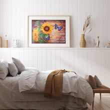 Load image into Gallery viewer, Diamond Painting - Partial Special Shaped - English sentence flower (40*30CM)
