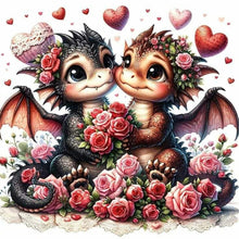 Load image into Gallery viewer, Diamond Painting - Full Round - Xiaolong (35*35CM)

